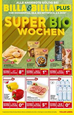 Leták BILLA Rakousko 28.8.-3.9.2025 - BILLA &amp;amp; BILLA PLUS