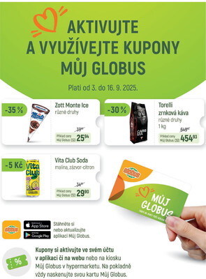 Akční leták Globus 3.9. - 9.9.2025 - Globus Praha - Zličín