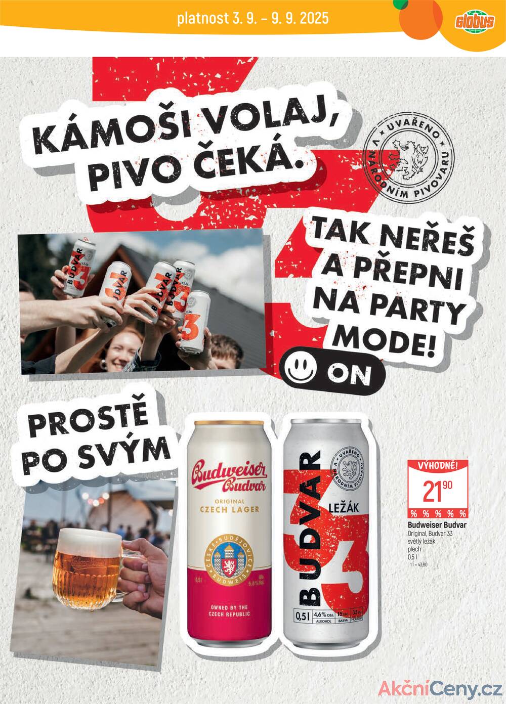 Leták Globus - Akční leták Globus 3.9. - 9.9.2025 - Globus Opava - strana 24