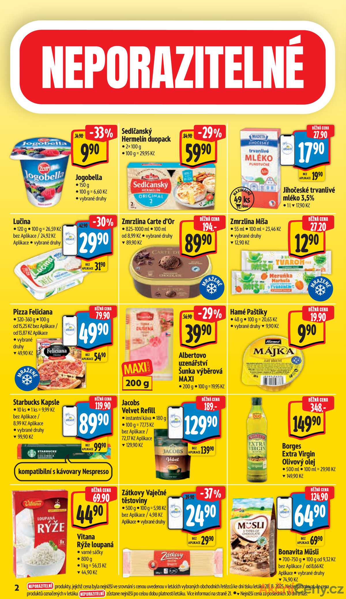 Albert Supermarket od 3.9. do 9.9.2025 strana 2