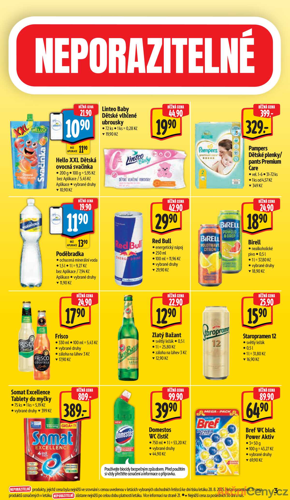 Albert Supermarket od 3.9. do 9.9.2025 strana 3