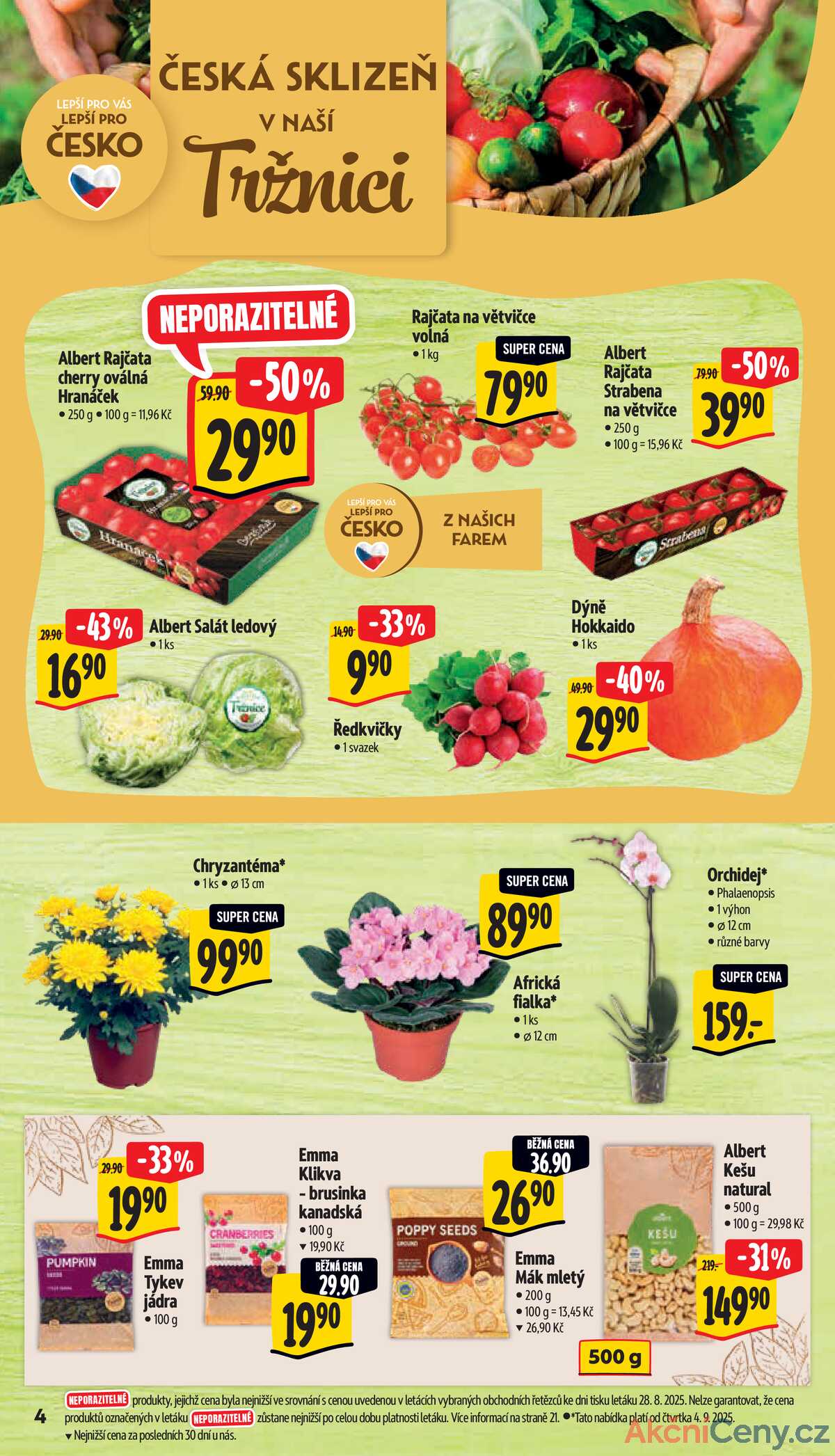 Albert Supermarket od 3.9. do 9.9.2025 strana 4