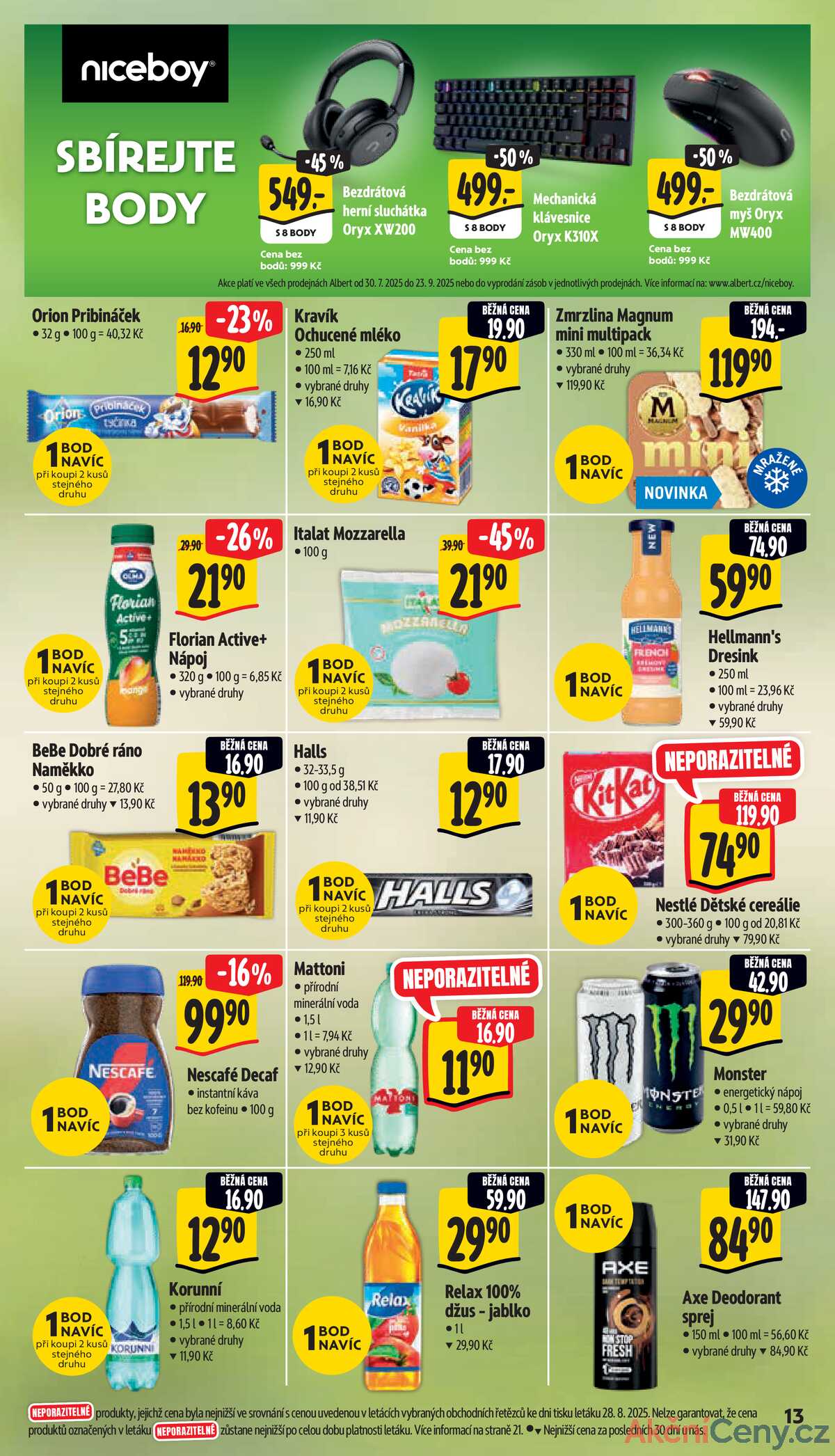 Albert Supermarket od 3.9. do 9.9.2025 strana 16