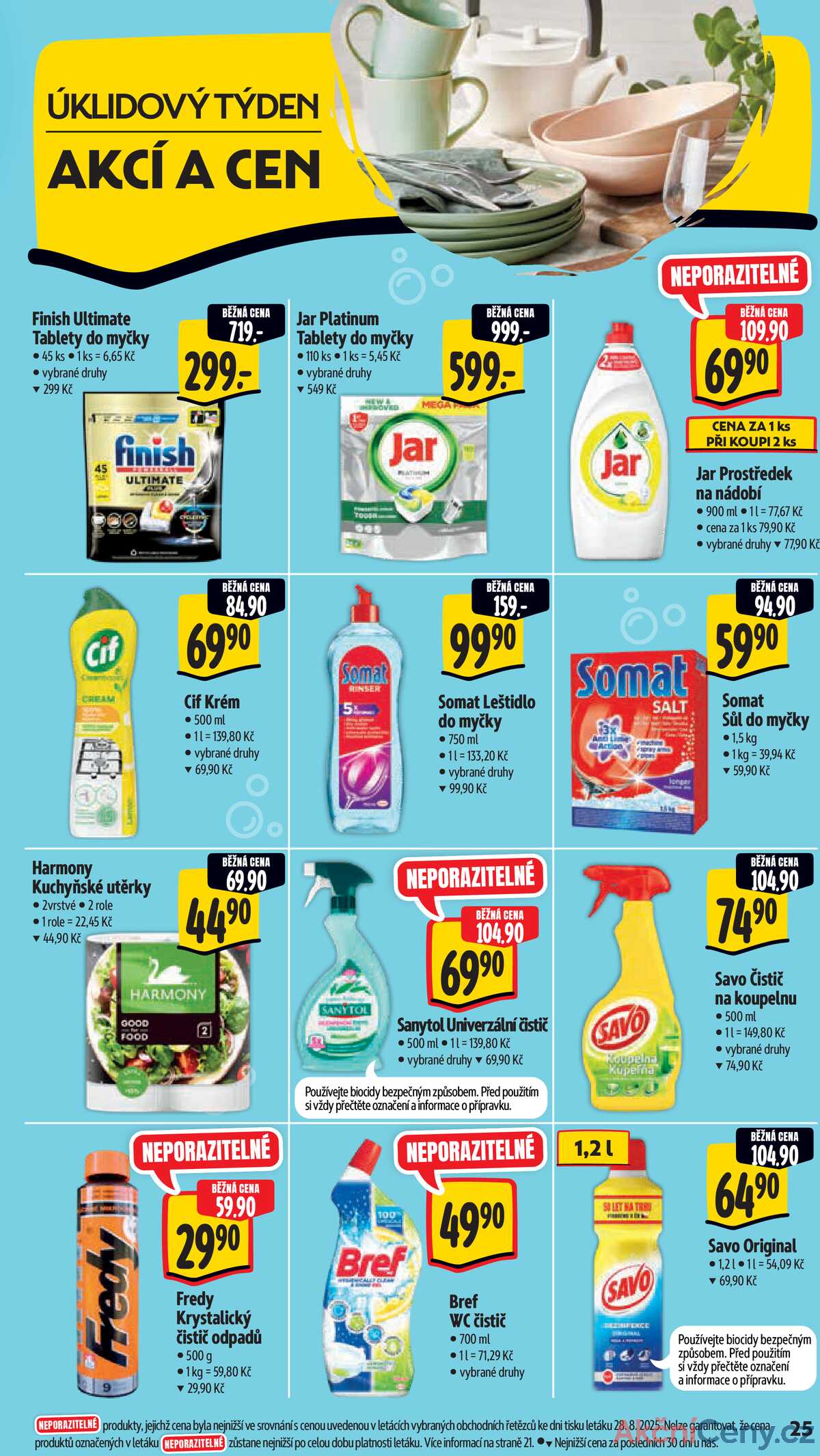 Albert Supermarket od 3.9. do 9.9.2025 strana 28