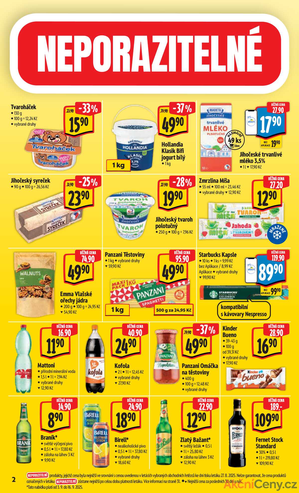 Albert  Hypermarket od 3.9. do 9.9.2025 strana 2
