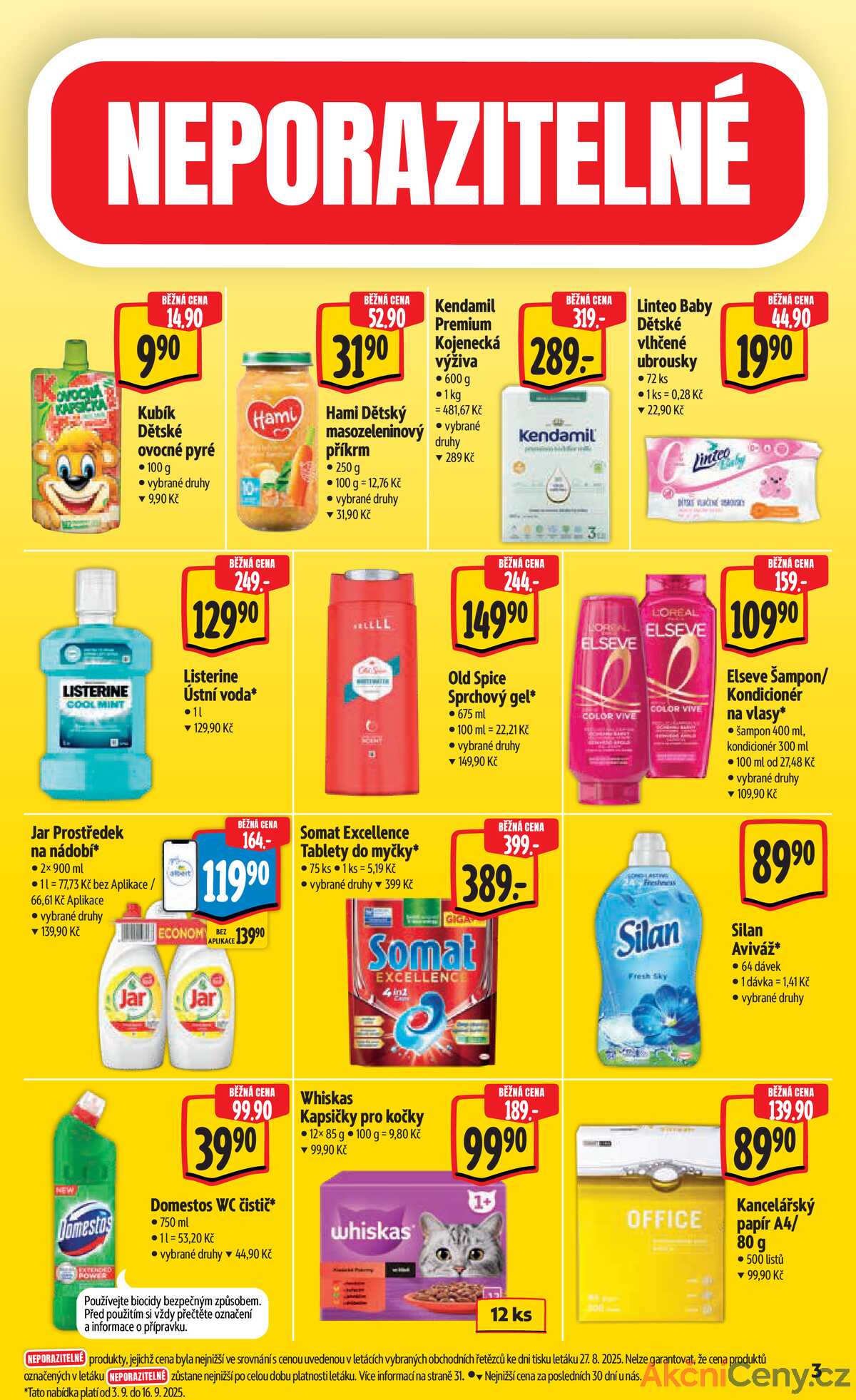 Albert  Hypermarket od 3.9. do 9.9.2025 strana 3