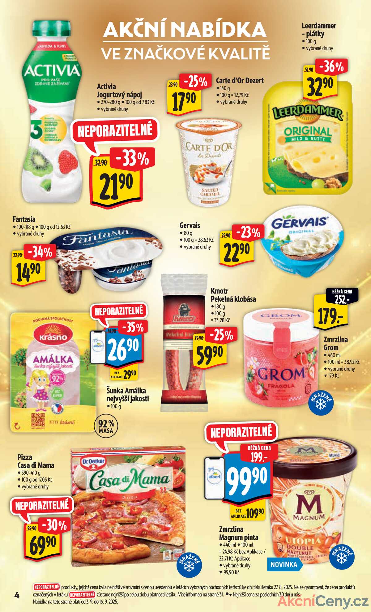 Albert  Hypermarket od 3.9. do 9.9.2025 strana 4