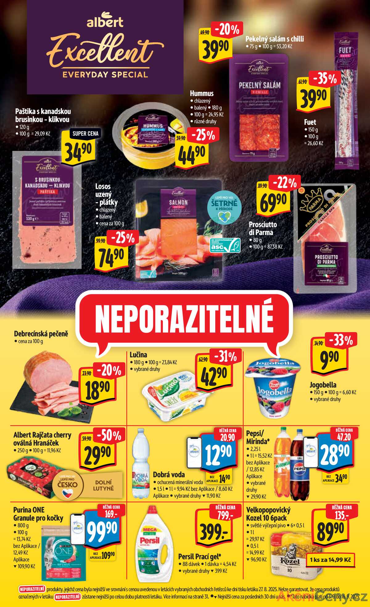 Albert  Hypermarket od 3.9. do 9.9.2025 strana 44