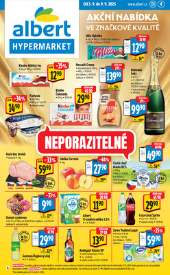 Albert  Hypermarket od 3.9. do 9.9.2025
