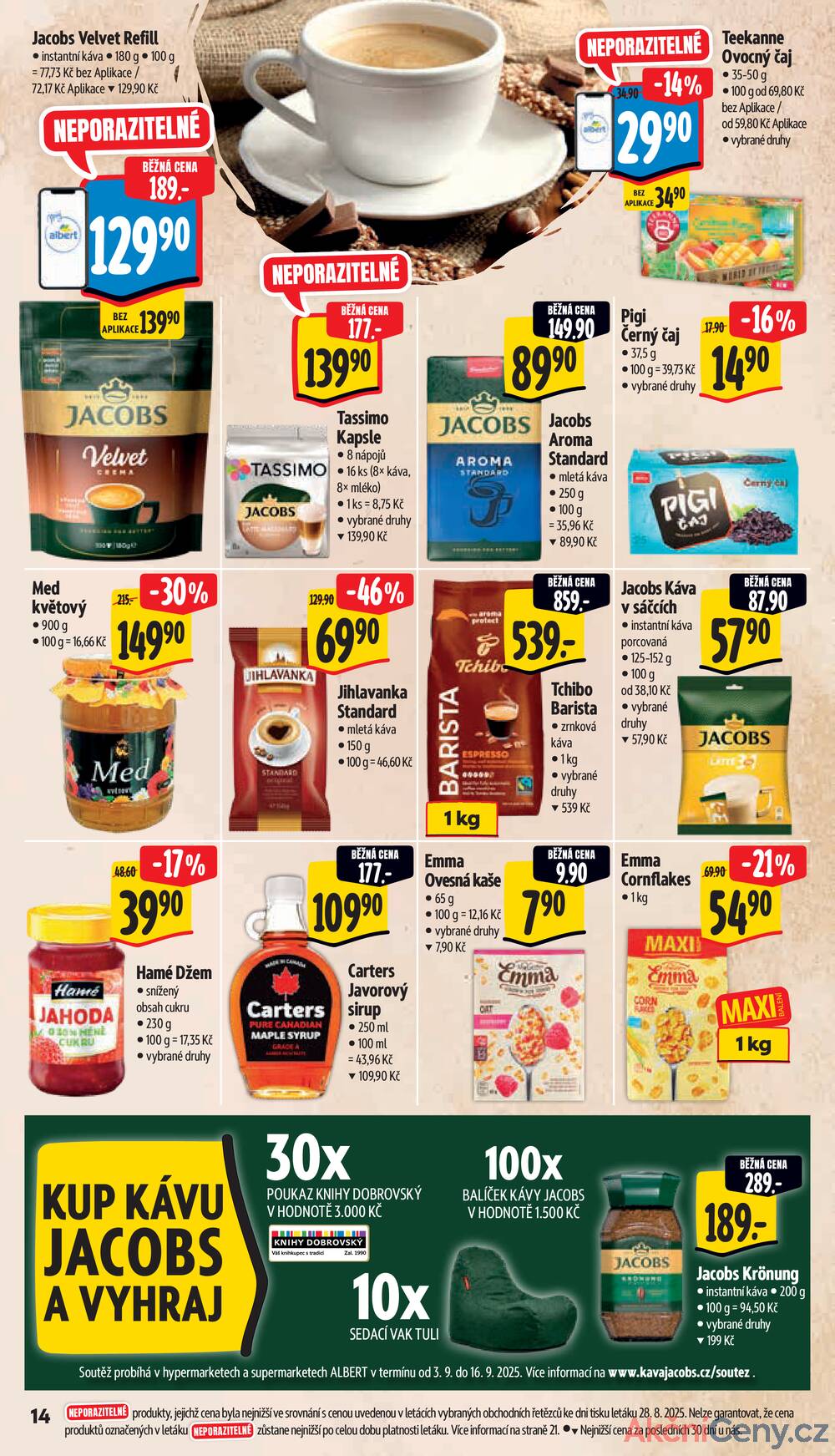Leták Albert - Albert Hypermarket Jihomoravský od 3.9. do 9.9.2025 - strana 22