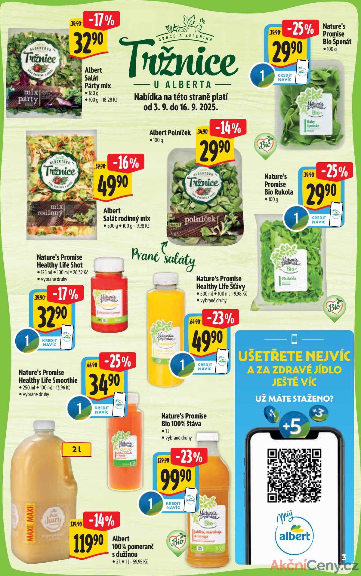 Albert Supermarket katalog Bio od 3.9. do 30.9.2025 strana 3