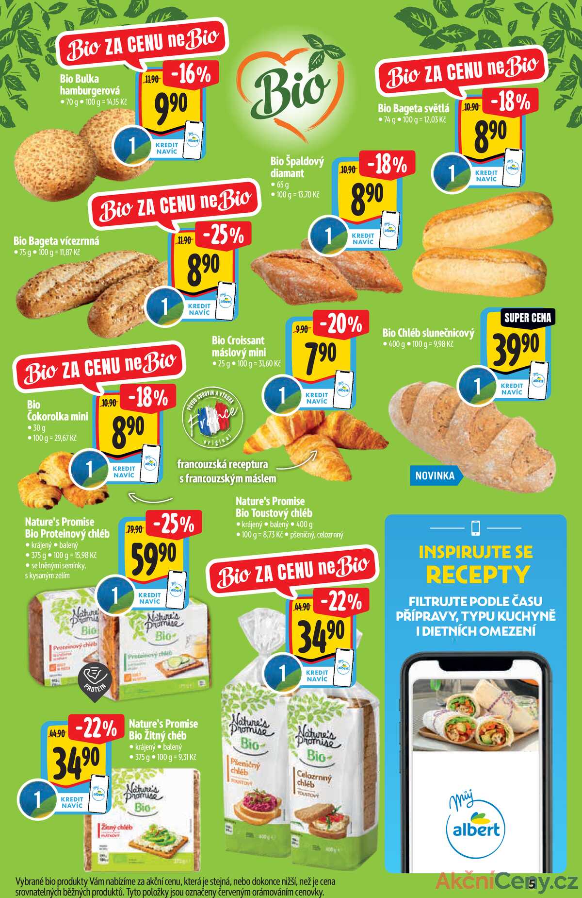 Albert Supermarket katalog Bio od 3.9. do 30.9.2025 strana 5