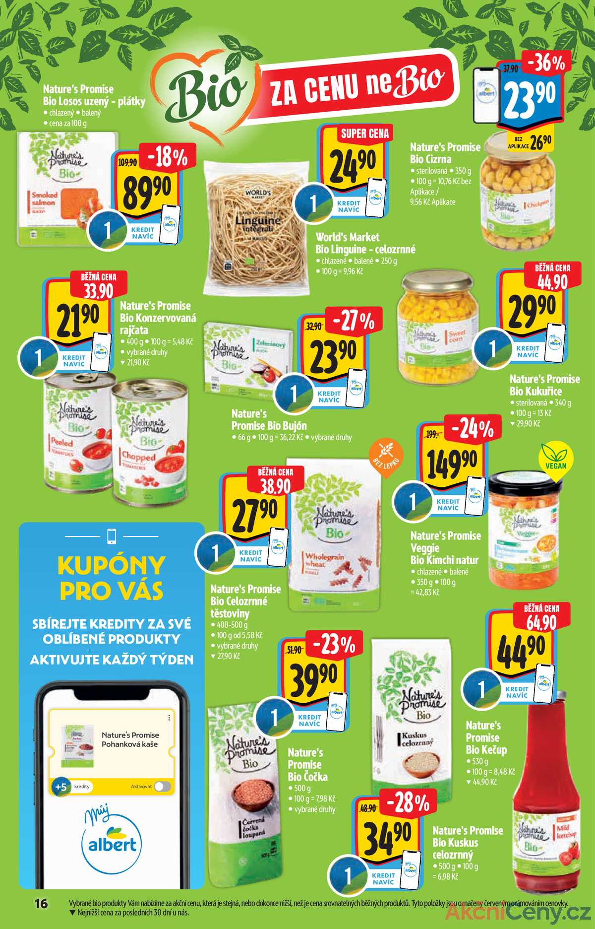 Albert Supermarket katalog Bio od 3.9. do 30.9.2025 strana 16