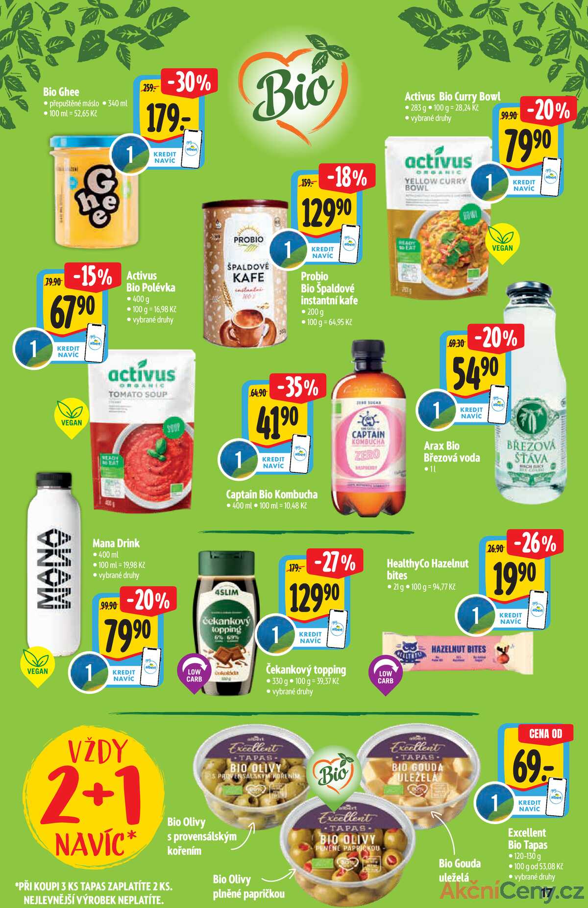 Albert Supermarket katalog Bio od 3.9. do 30.9.2025 strana 17