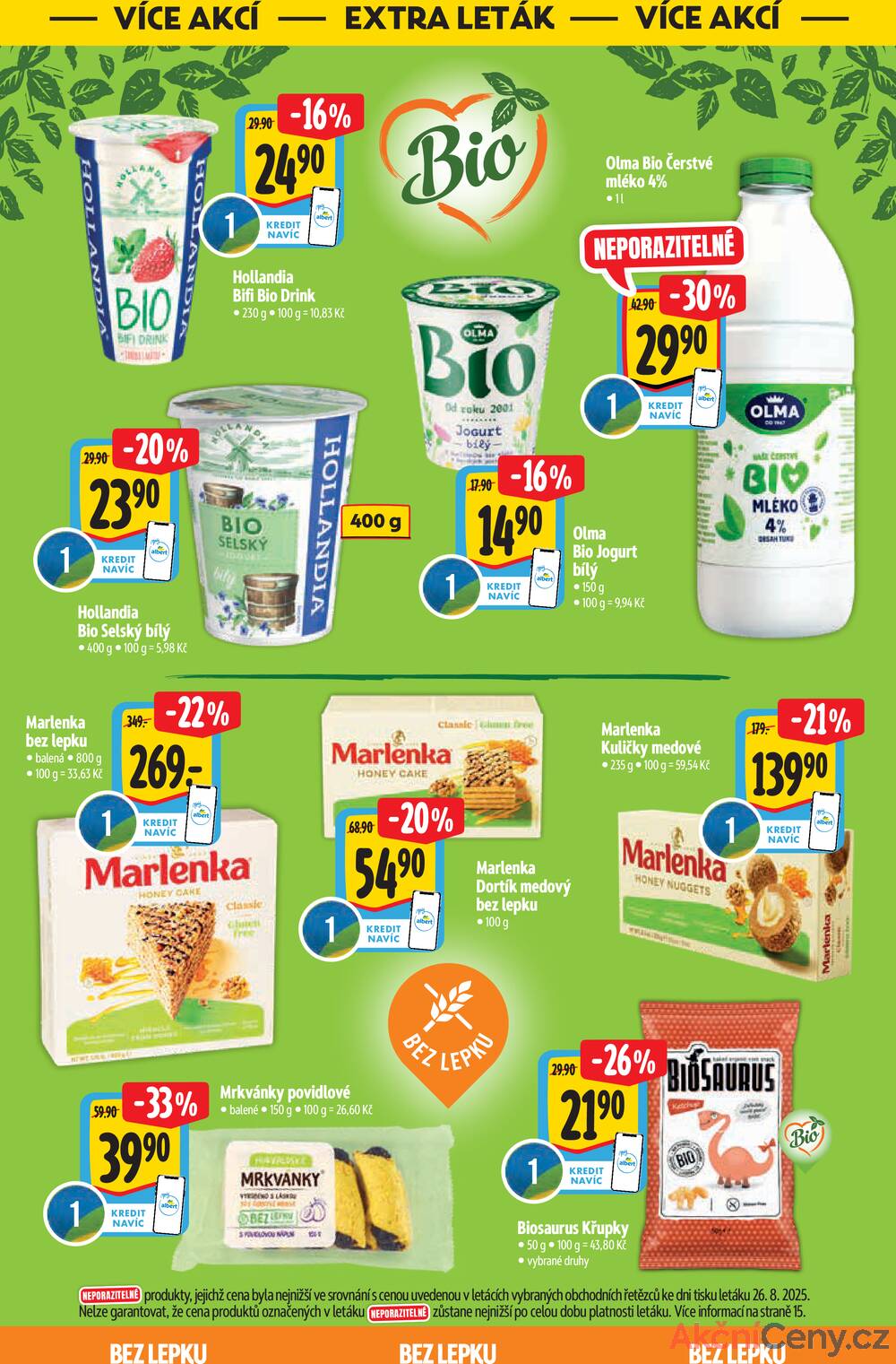 Leták Albert - Albert Supermarket katalog Bio od 3.9. do 30.9.2025 - strana 20 Leták Albert - Albert Supermarket katalog Bio od 3.9. do 30.9.2025 - strana 20