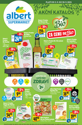 Albert Supermarket katalog Bio od 3.9. do 30.9.2025