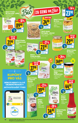 Albert Supermarket katalog Bio od 3.9. do 30.9.2025