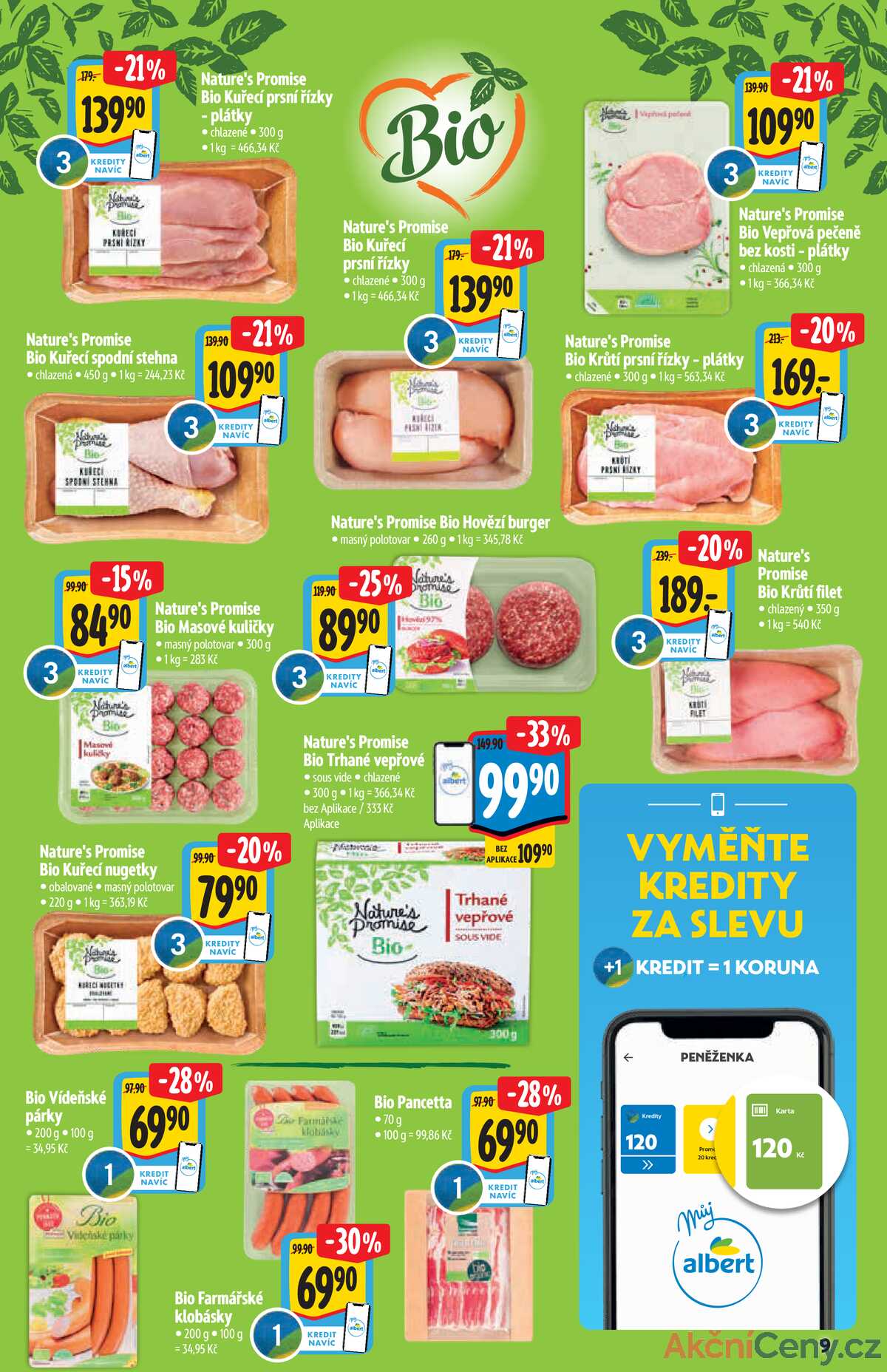Albert  Hypermarket katalog Bio od 3.9. do 30.9.2025 strana 9