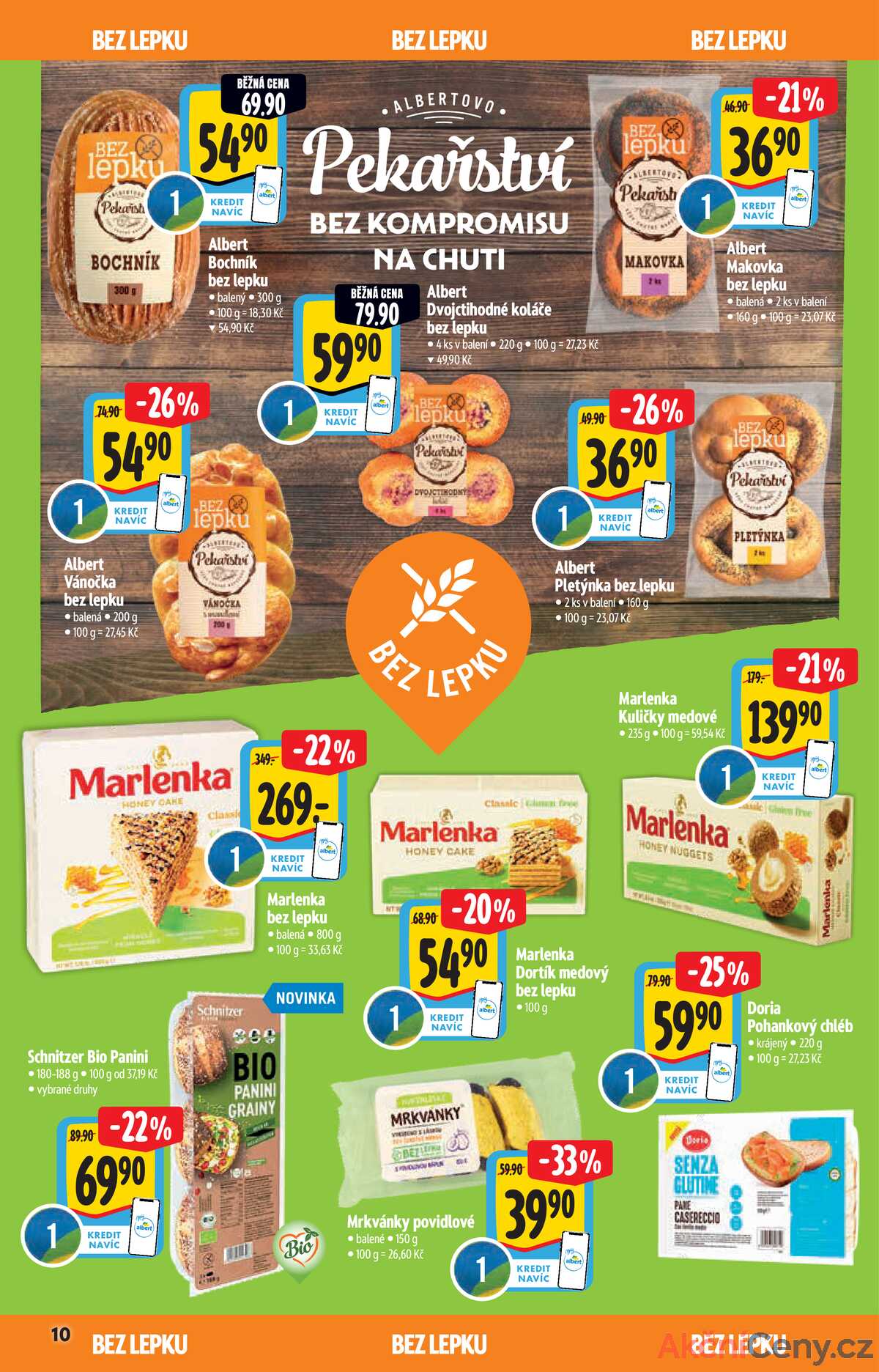 Albert  Hypermarket katalog Bio od 3.9. do 30.9.2025 strana 10