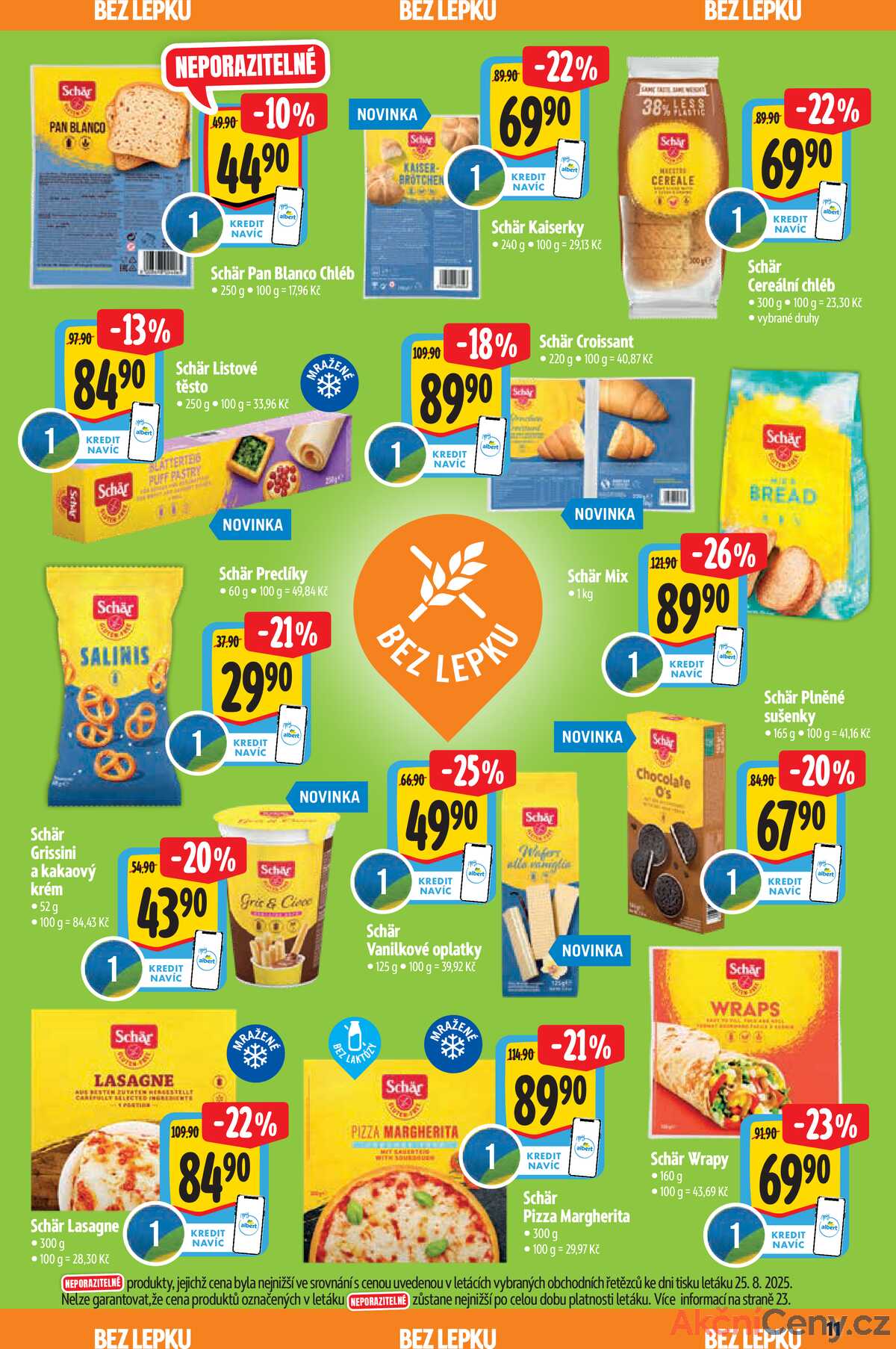 Albert  Hypermarket katalog Bio od 3.9. do 30.9.2025 strana 11