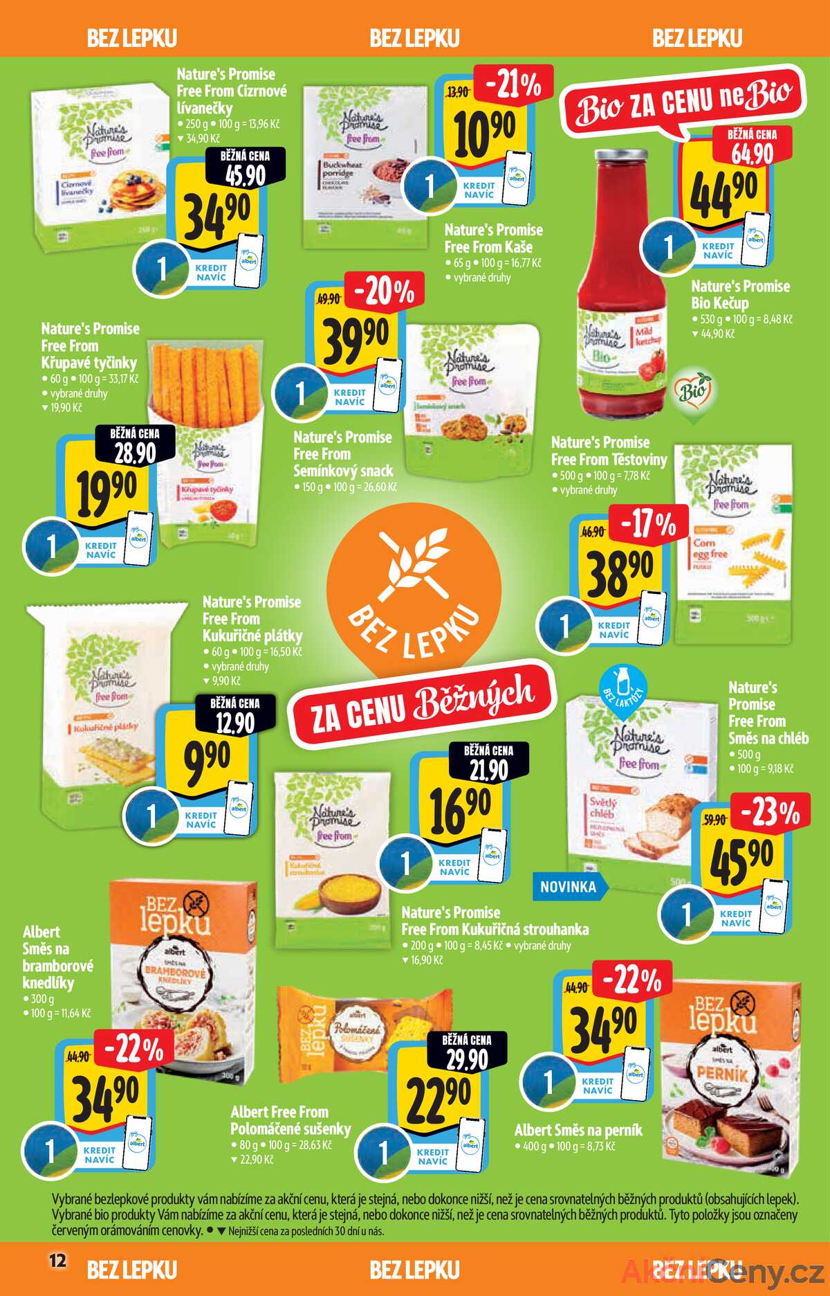 Albert  Hypermarket katalog Bio od 3.9. do 30.9.2025 strana 12