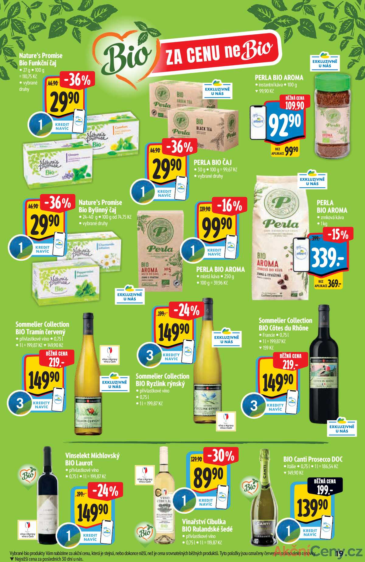 Albert  Hypermarket katalog Bio od 3.9. do 30.9.2025 strana 19