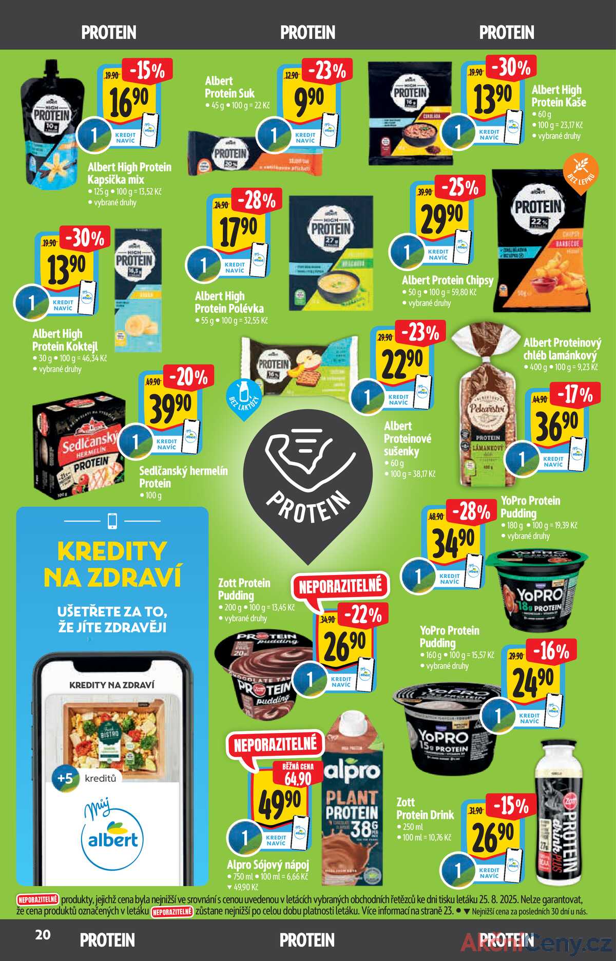 Albert  Hypermarket katalog Bio od 3.9. do 30.9.2025 strana 20