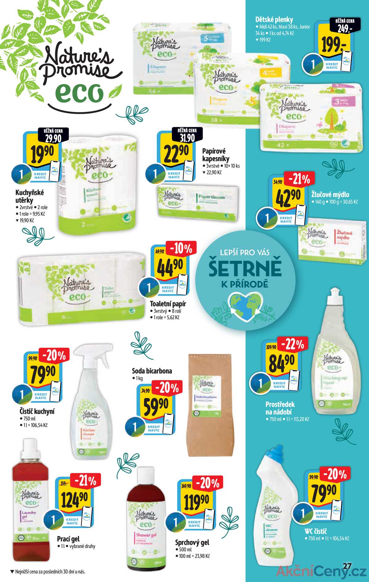 Albert  Hypermarket katalog Bio od 3.9. do 30.9.2025 strana 27