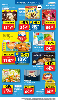 Lidl od 1.9. do 3.9.2025