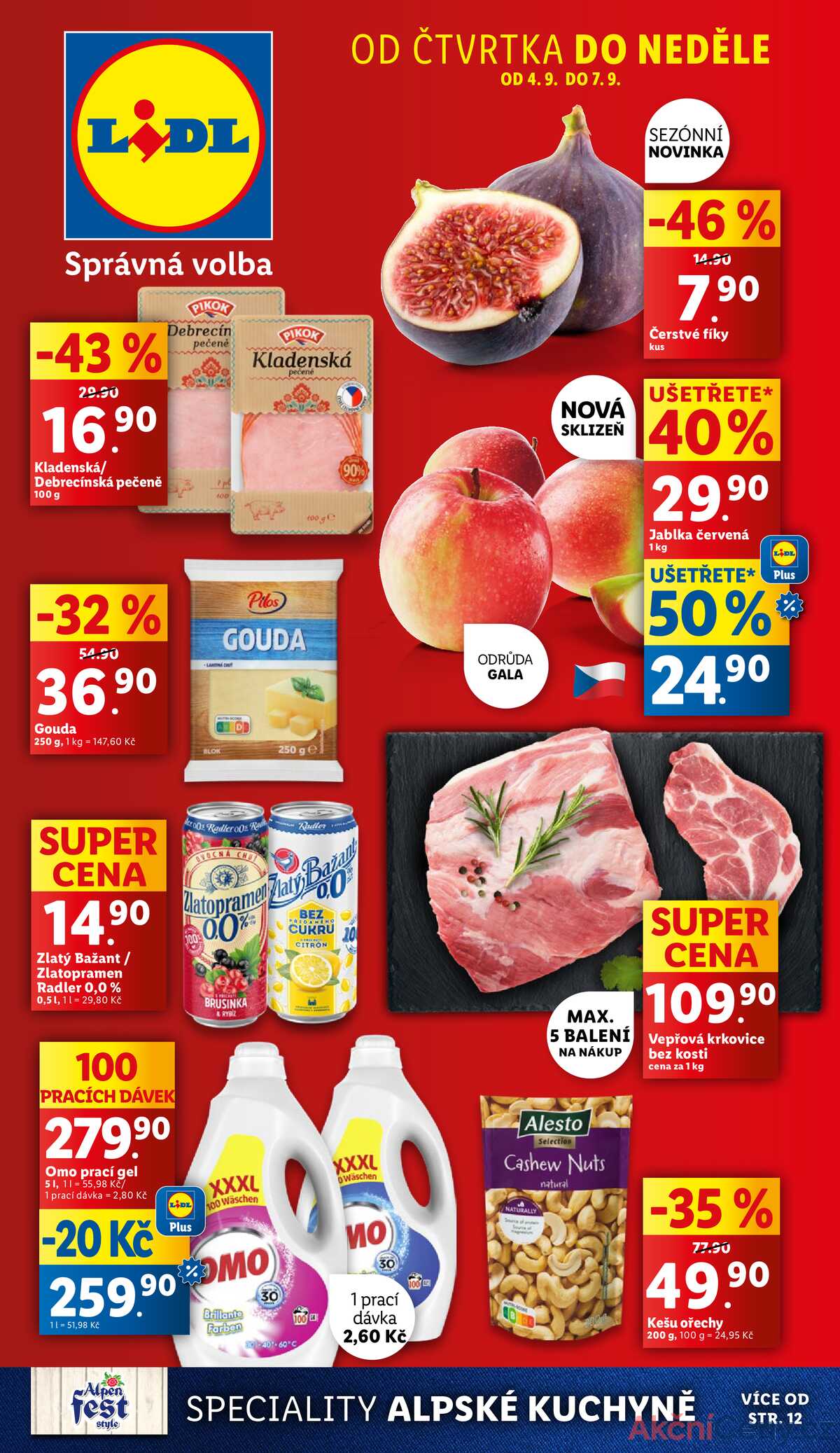 Lidl Čtvrtek od 4.9. do 7.9.2025 strana 1