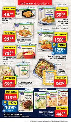 Lidl Čtvrtek od 4.9. do 7.9.2025