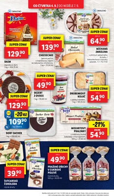 Lidl Čtvrtek od 4.9. do 7.9.2025