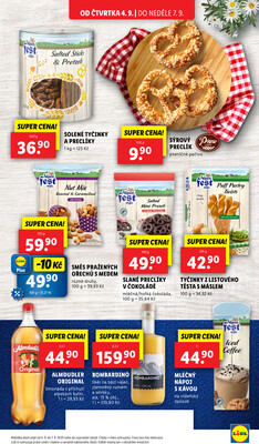 Lidl Čtvrtek od 4.9. do 7.9.2025