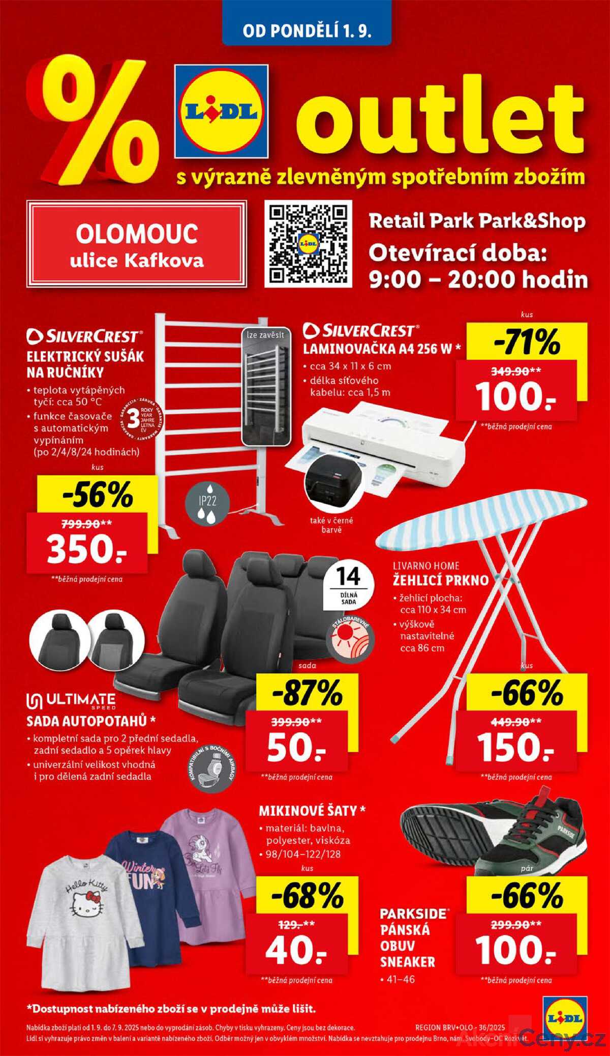 Lidl Spotřební zboží od 1.9. do 7.9.2025 strana 3