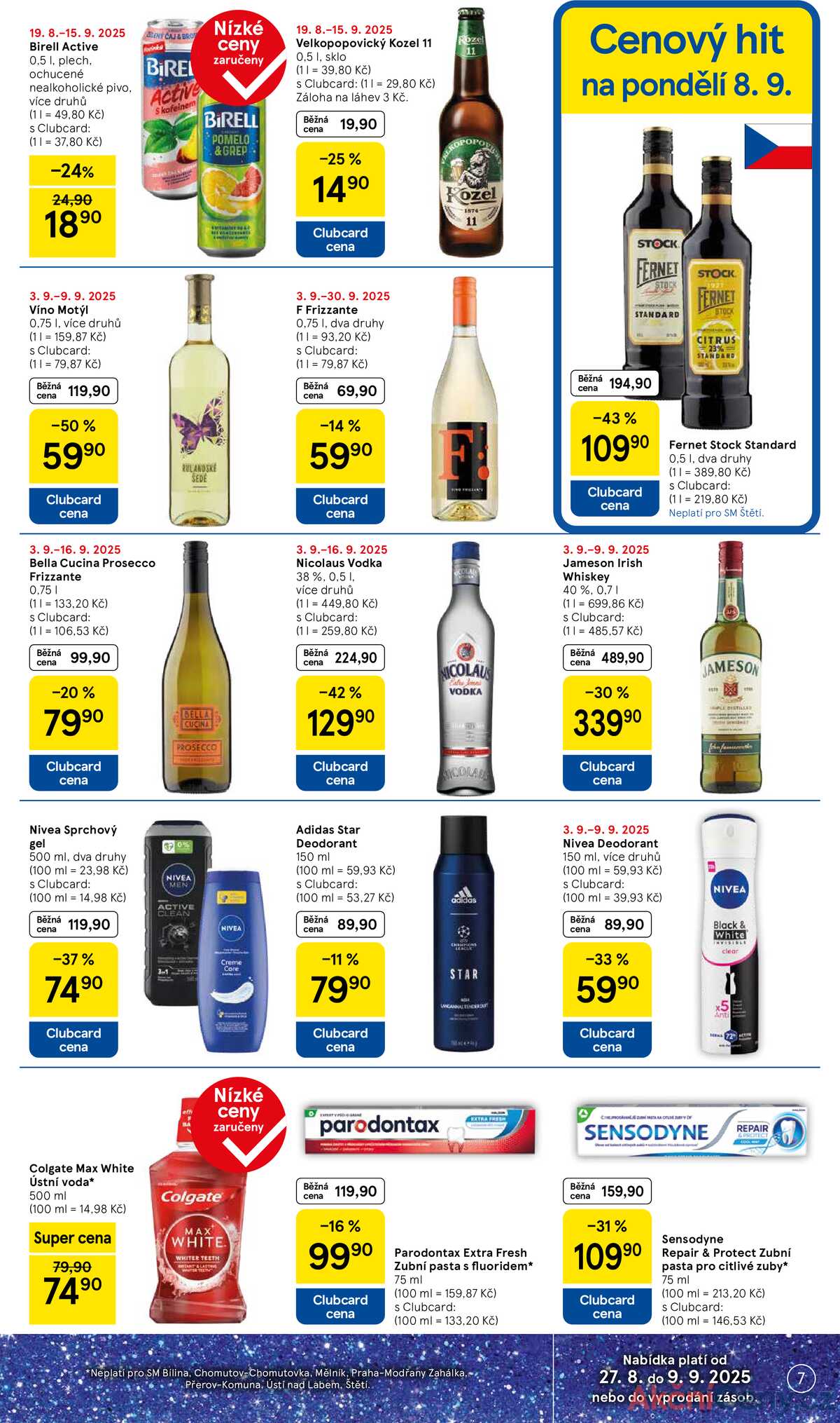 Tesco supermarkety od 3.9. do 9.9.2025 strana 7