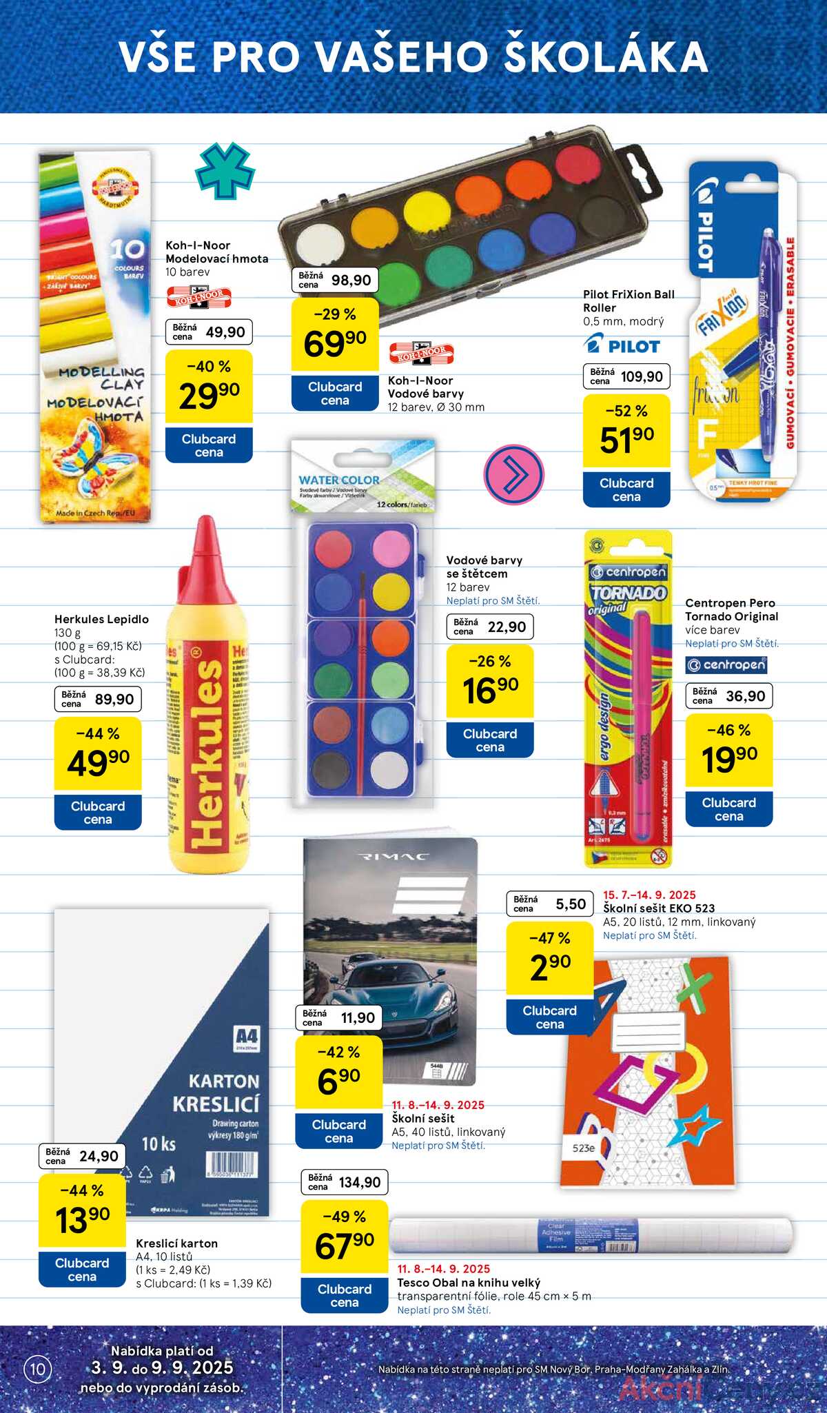 Tesco supermarkety od 3.9. do 9.9.2025 strana 10
