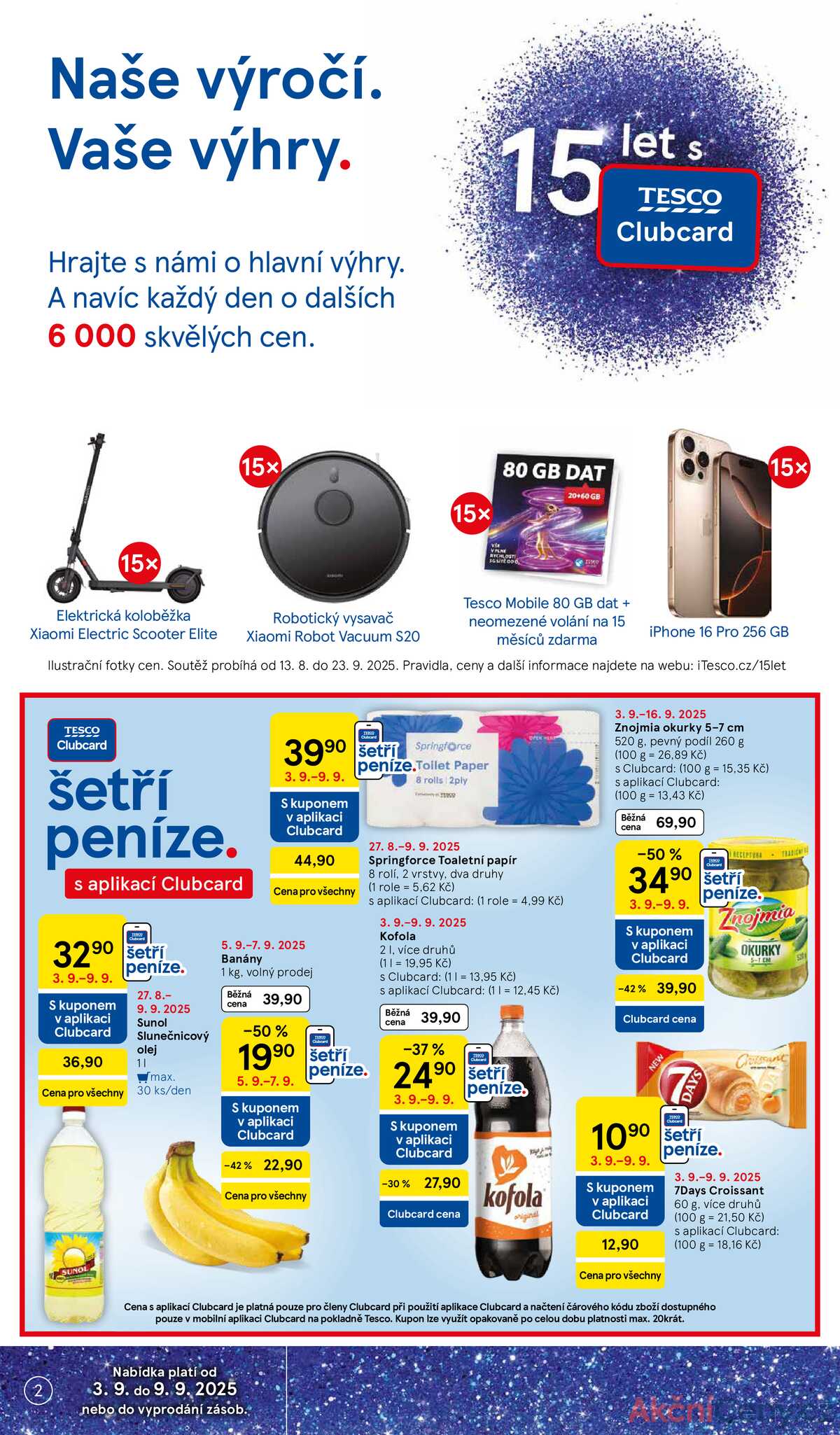 Tesco malé hypermarkety od 3.9. do 9.9.2025 strana 2