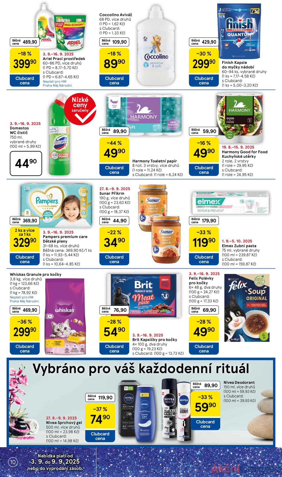 Tesco malé hypermarkety od 3.9. do 9.9.2025 strana 10