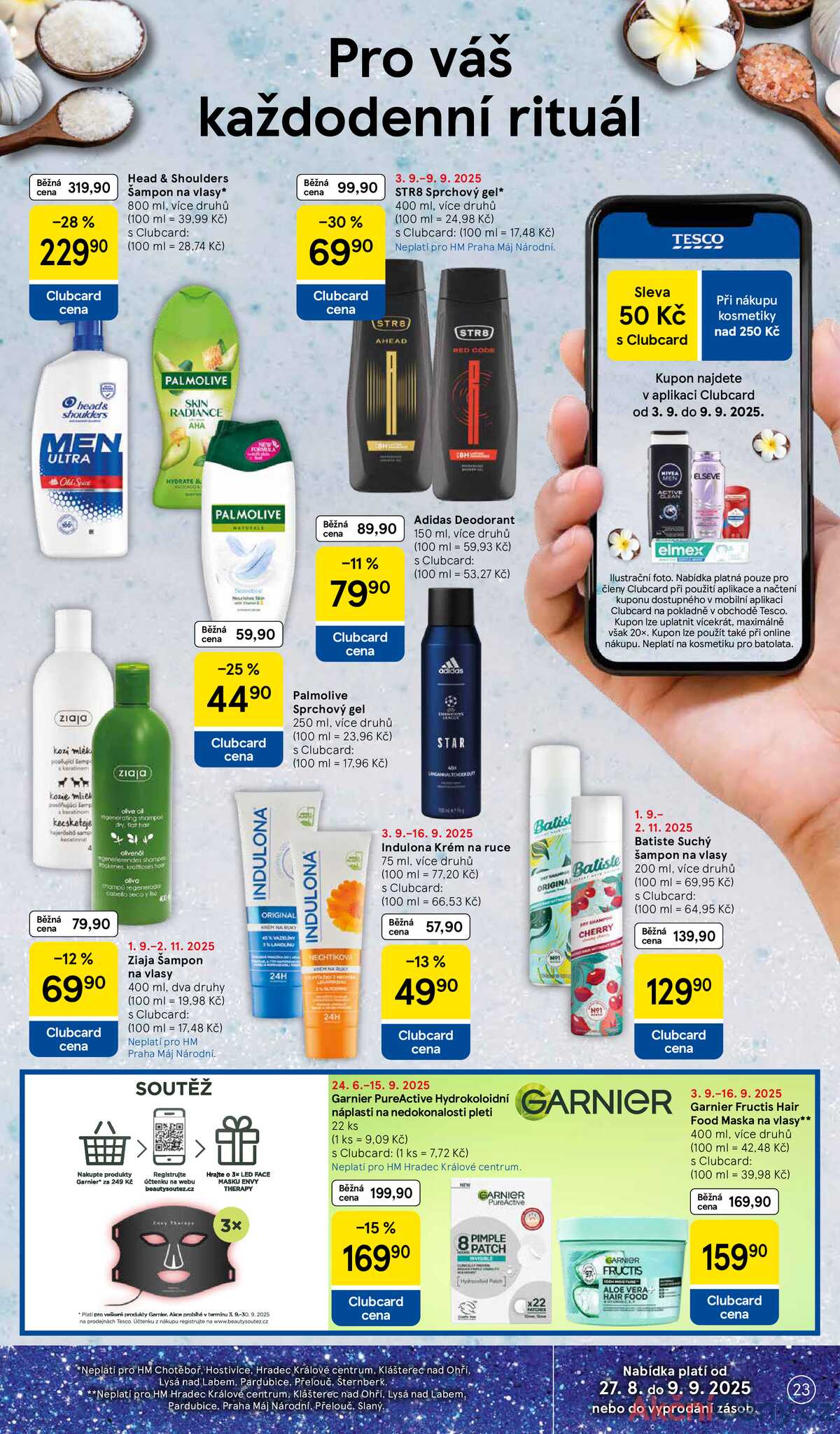 Tesco malé hypermarkety od 3.9. do 9.9.2025 strana 23