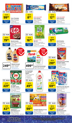 Tesco malé hypermarkety od 3.9. do 9.9.2025