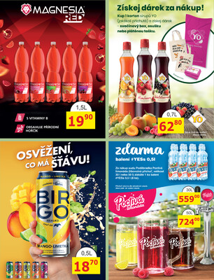 BENE Nápoje od 1.9. do 30.9.2025