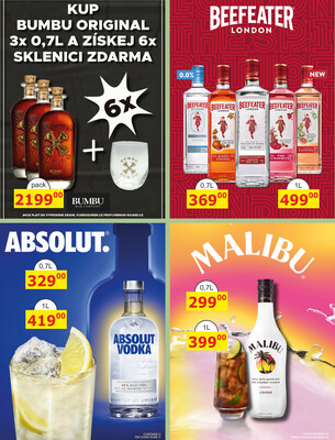 BENE Nápoje od 1.9. do 30.9.2025