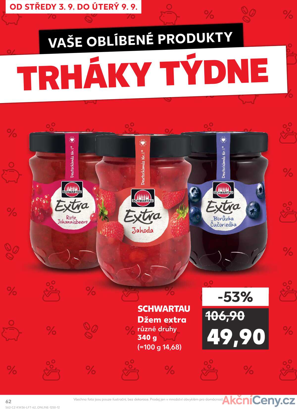 Kaufland 3.9. - 9.9. - Kaufland - Chomutov - Otvice strana 62