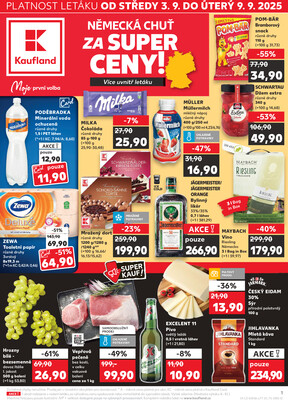 Kaufland 3.9. - 9.9. - Kaufland - Ostrava - Mariánské Hory