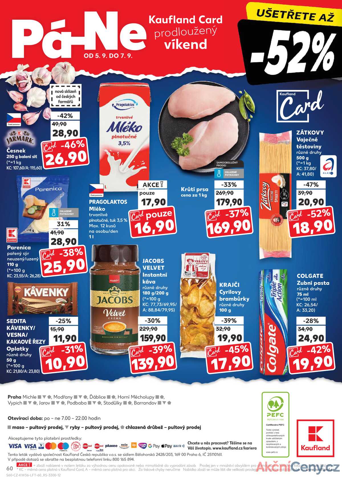 Kaufland 3.9. - 9.9. - Kaufland - Praha 5 (Stodůlky) strana 60