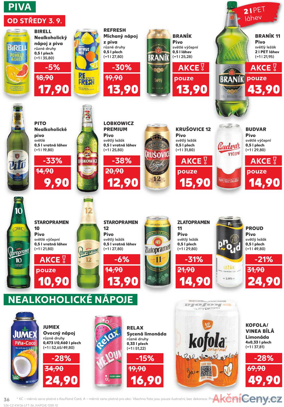 Kaufland 3.9. - 9.9. - Kaufland - Žatec strana 36