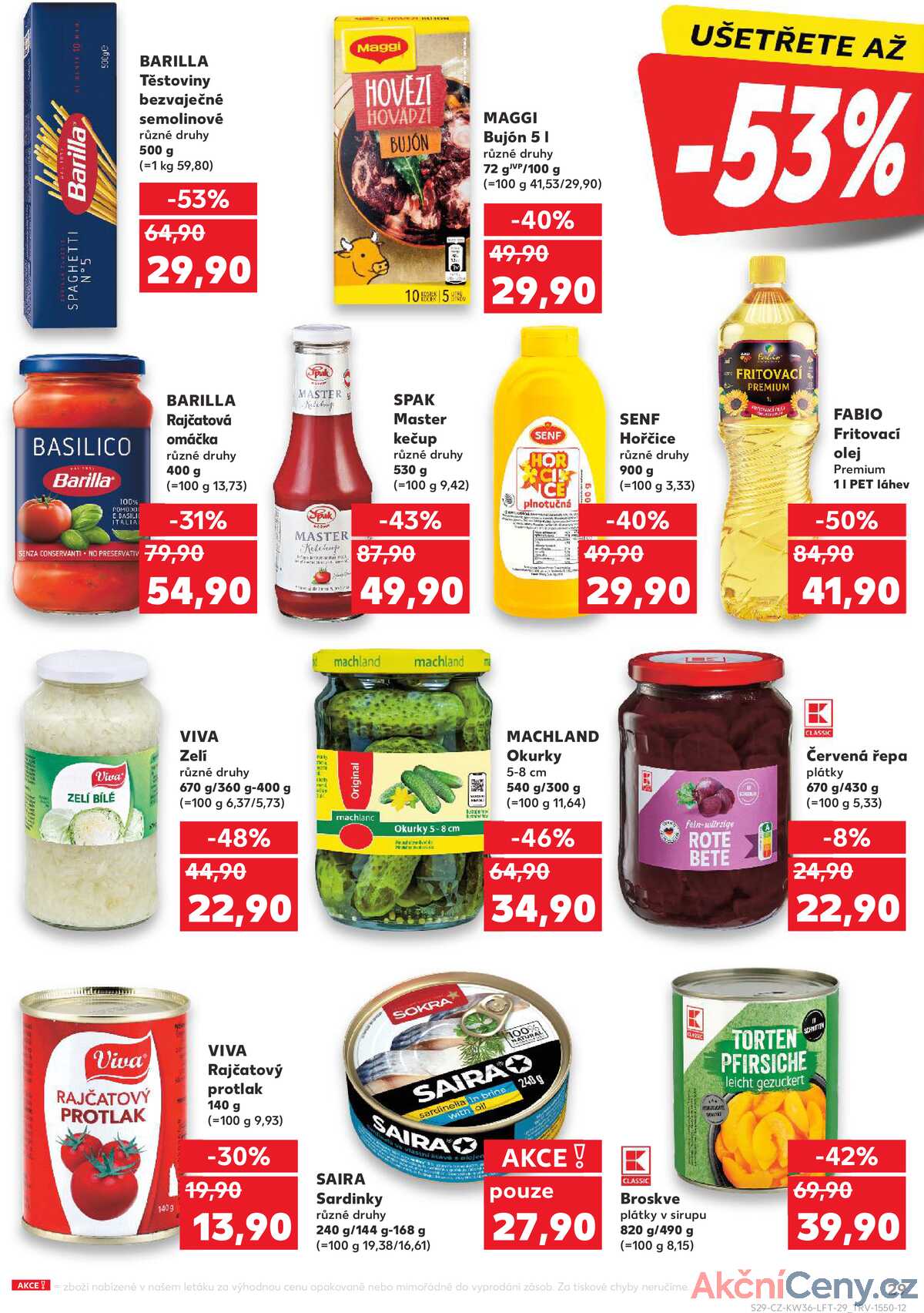 Kaufland 3.9. - 9.9. - Kaufland - Jeseník 1 strana 29