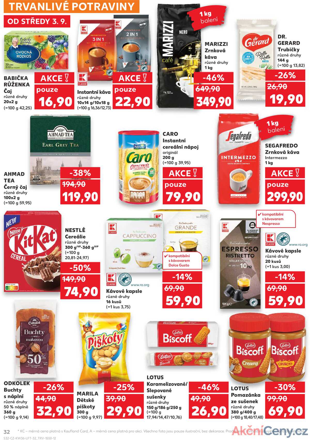 Kaufland 3.9. - 9.9. - Kaufland - Jeseník 1 strana 32