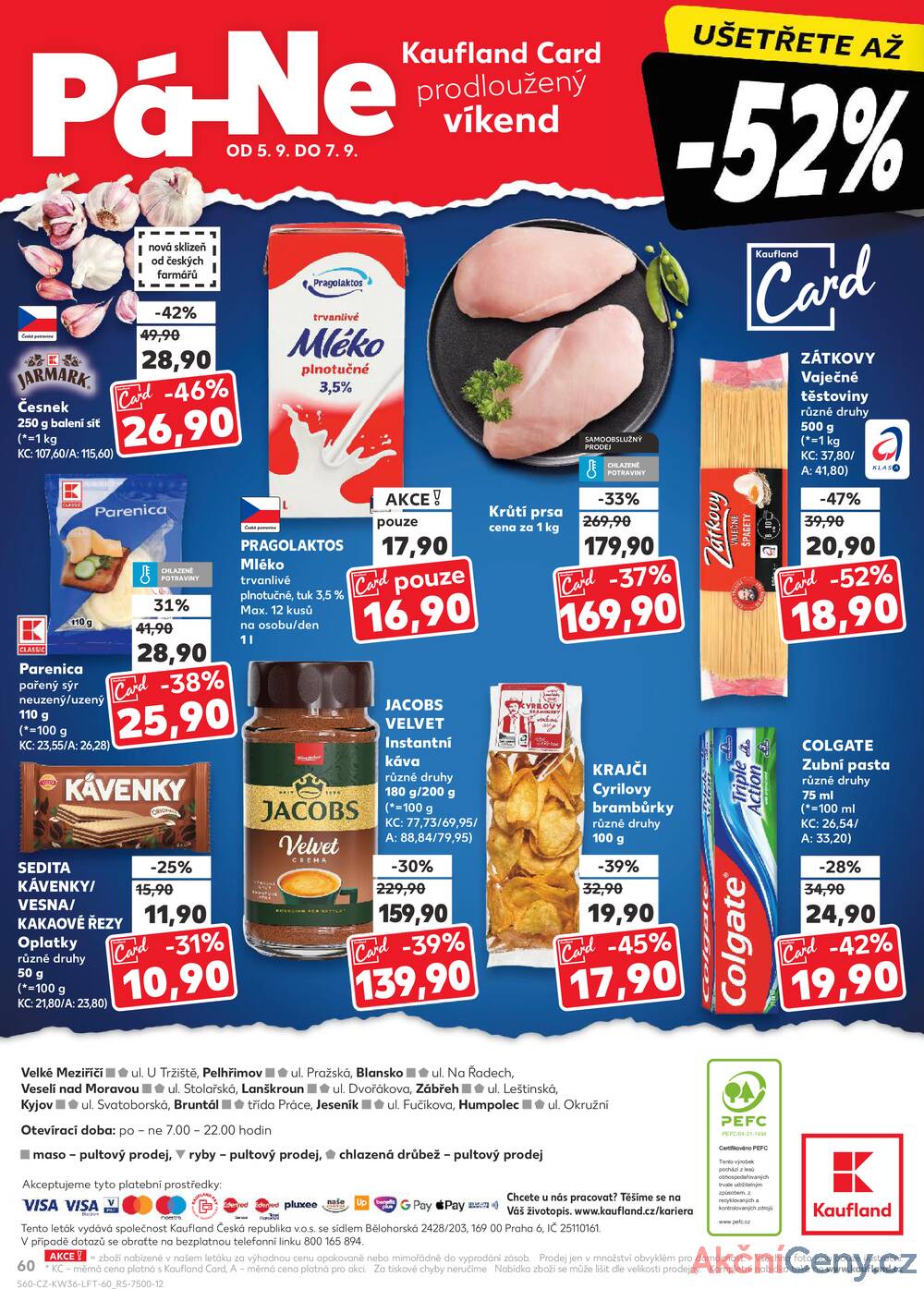 Leták Kaufland - Kaufland 3.9. - 9.9. - Kaufland - Zábřeh na Moravě - strana 60