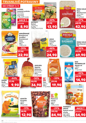 Kaufland 3.9. - 9.9. - Kaufland - Zábřeh na Moravě